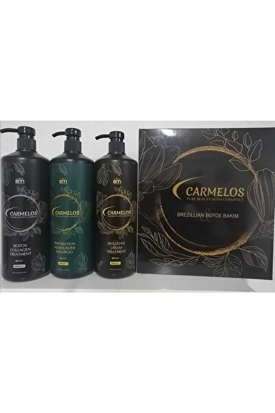 Carmelos Brezillian Keratin + Collagen Bakım 3 Lü Bakım Seti