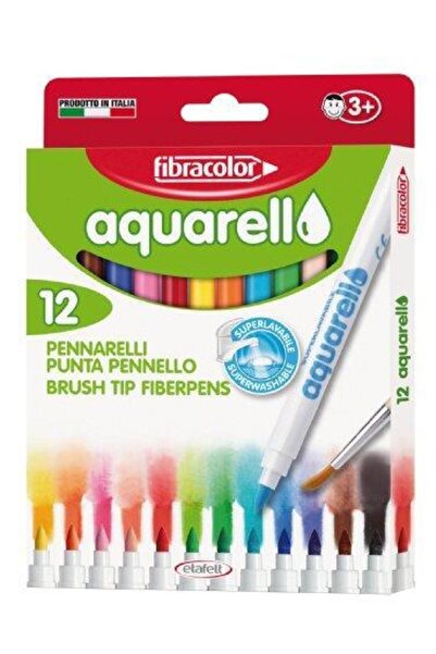 Fibracolor Brand: 10550Aq012Se Aquarell Felt Tip Pen 12 Colors Category: Felt...