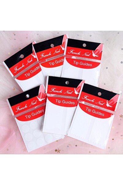 Beauty Box 24 Stil 1 Arada French Tırnak Oje Bandı, French Tırnak Sticker, Fr...