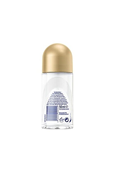 NIVEA Black & White Invisible - Ipeksi Pürüzsüzlük Roll On Deodorant 50 ml