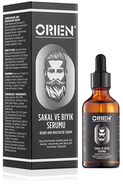 Orien Sakal Ve Bıyık Serumu 50 Ml