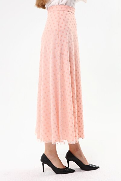 Asees Φούστα με κουκκίδες Glitter Flock A-Line