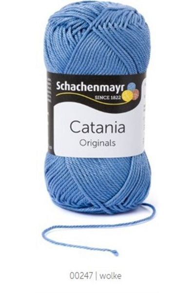 Schachenmayr Originals 247 Amigurimi Summer Knitting Thread 100% Cotton Thread Blue 247