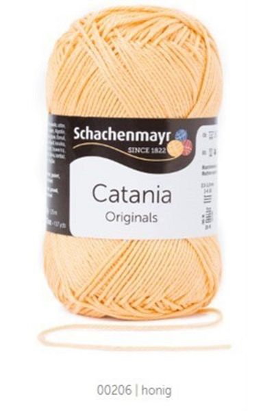 Schachenmayr Amiguri Summer Knitting - Originals 206, 100% Cotton, Yarn Yellow