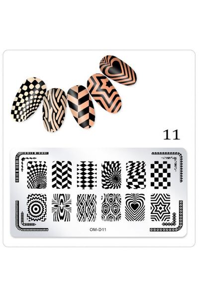 BEAUTY BOX COSMETIC Nail Art Stampa Plakası Tırnak Stampası Stamper Tırnak Sü...