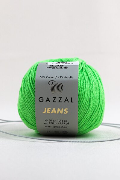 Gazzal Jeans 50 gr Amigurumi Punch Hand Knitting Yarn Taka Yarn (1150 Jns)