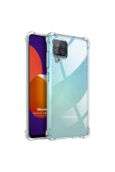 Microsonic Samsung Galaxy M12 Kılıf Shock Absorbing Şeffaf