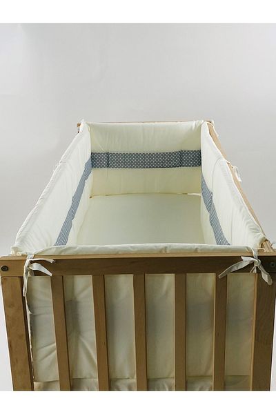 G&G baby طقم حماية جانبية لسرير الأطفال مقاس 80x130 سم 4 قطع