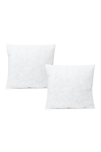Ocean Home Textile 2 Τεμάχια 50x50 Μαξιλάρι Ριχτάρι από Ίνες Σιλικόνης Εσωτερικό Μαξιλάρι 350 γρ.