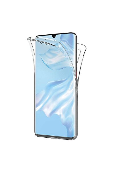 Microsonic Huawei P30 Pro Kılıf 6 tarafı tam full koruma 360 Clear Soft Şeffaf