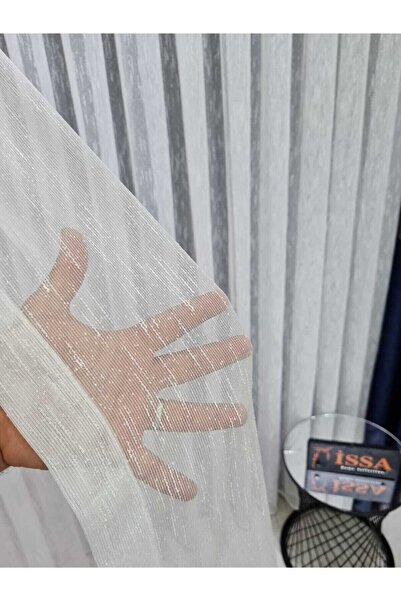 ISSA PERDE Taç Issa Perde Keten Tül Normal Pile 1×2.5