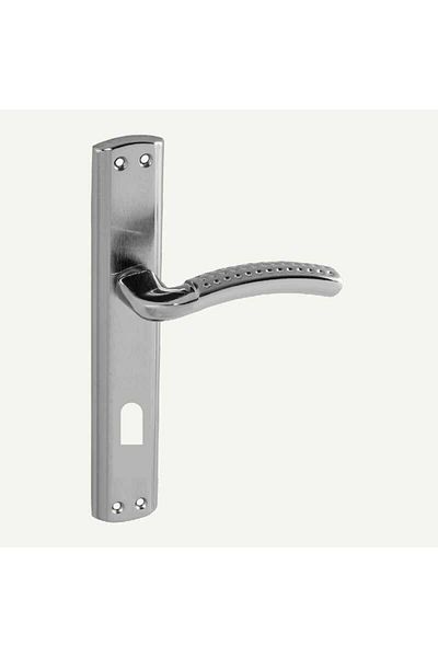 ARON Sofuoğlu Sema Mirrored Nickel Satin (ROOM, LIVING ROOM, KITCHEN) Door Handle Aluminum / Steel