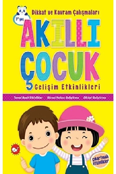 Beyaz Balina Yayınları أنشطة نمو الطفل الذكي، مهام الانتباه والإدراك