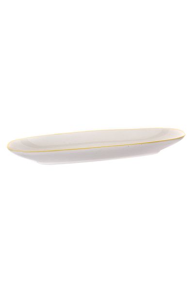 Marianna Lemon Aegean Boat Plate 32x9,5 Cm Yellow