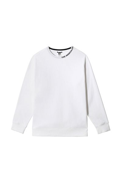 THE NORTH FACE Ανδρικά φούτερ εξωτερικού χώρου M Zumu Crew Fleece Nf0a5ılhfn41 Λευκό