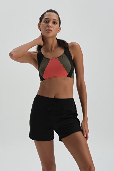 Dagi Schwarze Strumpfhosen-Shorts