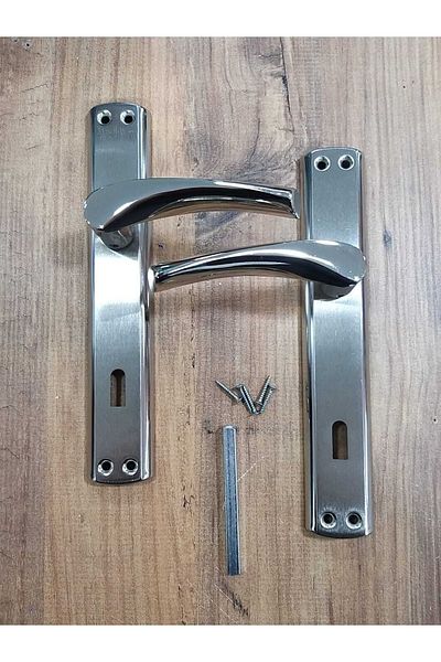 ARON Sofuoğlu Lerzan Mirrored Nickel Satin (ODA) Door Handle Aluminum / Steel