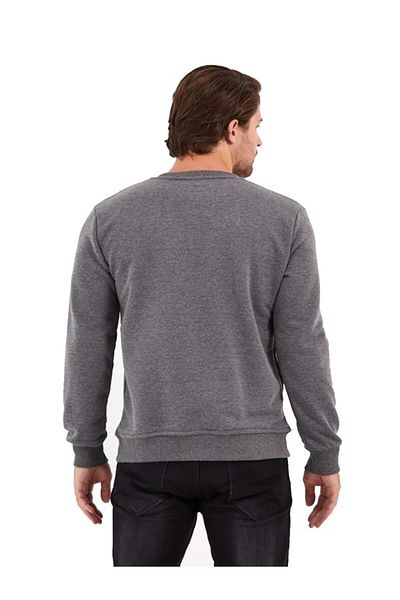 JOJO Jo Jo Moyes Men's Basic Sweathshirt 1107 - Anthracite - Xxl