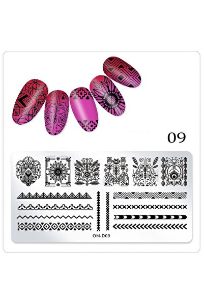 BEAUTY BOX COSMETIC Nail Art Stampa Plakası Tırnak Stampası Stamper Tırnak Sü...