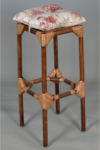 akdağ bambu Kestane Yüksek Tabure 75 Cm Yükseklik 31 Cm Genişlik