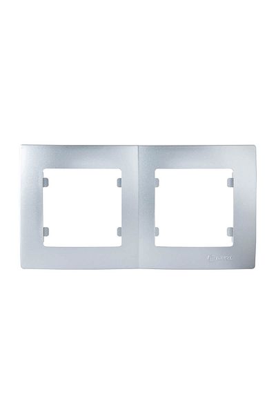 MAKEL Lillium Natural K Metallic Silver 2-Piece Frame