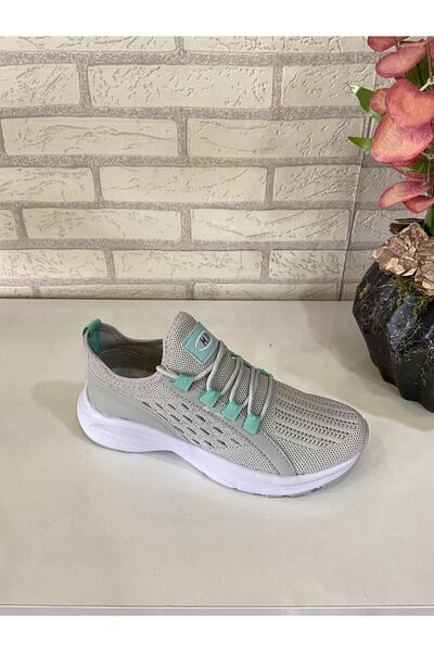 M.P. Mp 2390 сиво-зелени ортопедични спортни обувки за жени