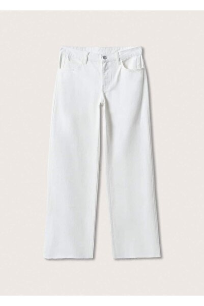 MANGO Woman Orta Bel Wide-leg Jean