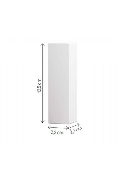 VOX Estilo Süpürgelik Universal Blok Aksesuarı - Beyaz - Est201 (1 PAKET - 2 ...