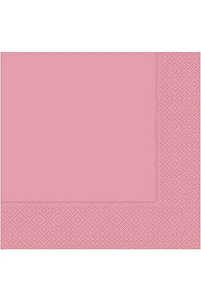 Roll-Up Double Layer Pink Paper Napkin