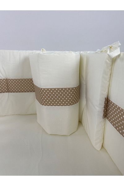 G&G baby طقم حماية جانبية لسرير الأطفال مقاس 60x120 سم 4 قطع