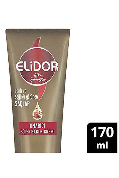 Elidor Tube Hair Care Cream Vibrant And Healthy Looking Hair By Afra Saraçoğlu 170 Ml