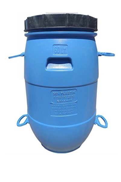 HUUD Yağ Varili Plastik Zeytinyağı Turşu Bidonu 60 Litre