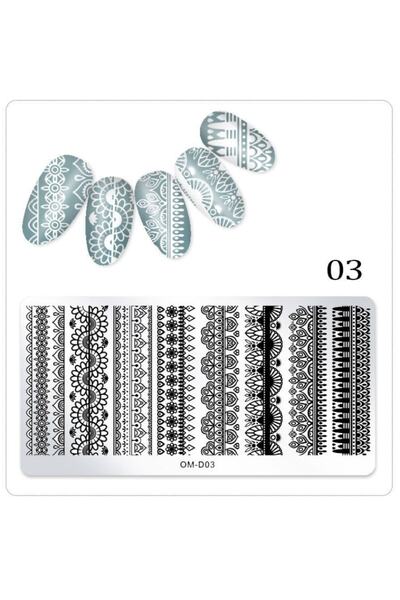 BEAUTY BOX COSMETIC Nail Art Stampa Plakası Tırnak Stampası Stamper Tırnak Sü...