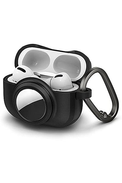 NcK Case tag armor duo black compatible with airpods pro / airtag - acs03167