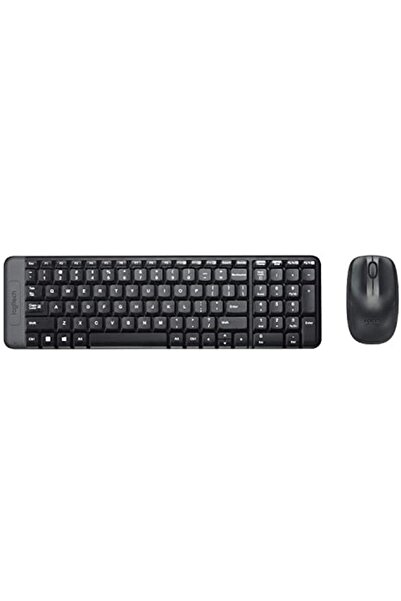 logitech Mk220 Kablosuz Kompakt Klavye Mouse Seti Sağ Ve Sol Elle Kullanıma U...