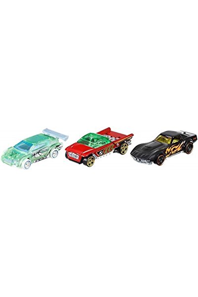 HOT WHEELS Üçlü Araba Seti - Geniş Ürün Yelpazesi, Oyuncak Araba Koleksiyonu, 1:64 Ölçek K5904