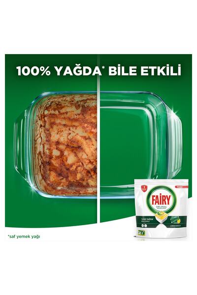 Fairy Hepsi Bir Arada Bulaşık Makinesi Deterjanı Kapsülü/tableti 140 Yıkama Limon Kokulu