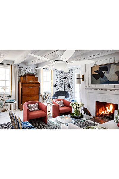 Hunter Fan Contempo Beyaz 132 cm Aydınlatmalı Tavan Vantilatörü