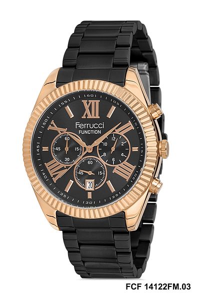 Ferrucci Fcf 0322 14122Fm.3 Functional Men's Wristwatch