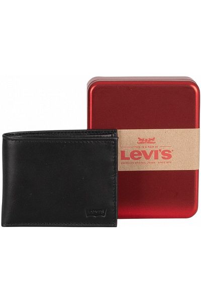 Levi's Men's Leather Wallet 37541 0283 Black