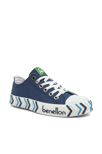 Benetton ® |   Bn-30624-3374 Navy Blue - Γυναικεία αθλητικά παπούτσια
