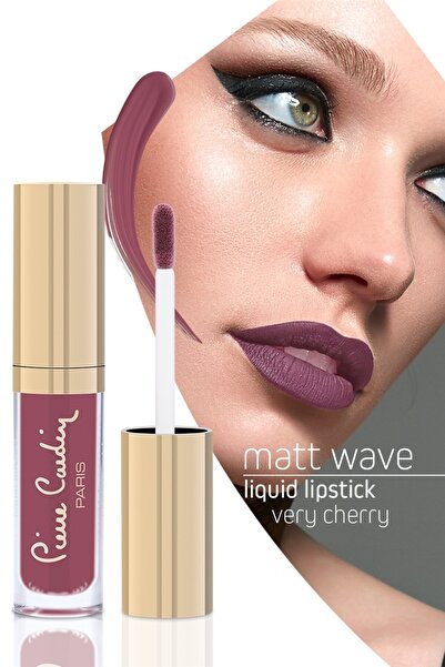 Pierre Cardin Matt Wave Liquid Lipstick Mat Likit Ruj - Very Cherr 514 11280