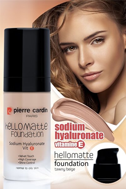 Pierre Cardin Hello Matte High Coverage Matte Foundation - Ta.beige 707 12213