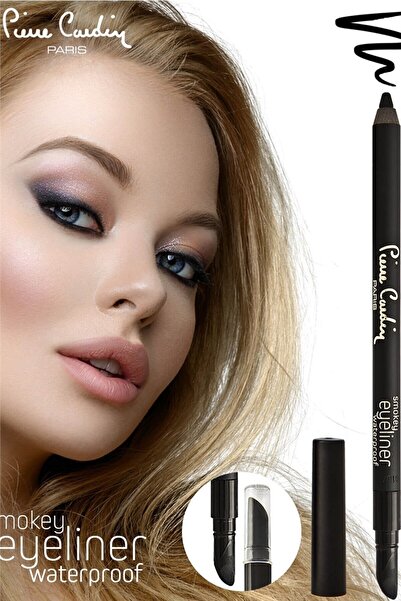 Pierre Cardin قلم تحديد العيون بلاك سموكي - مقاوم للماء، مقاوم للماء - أسود 5...