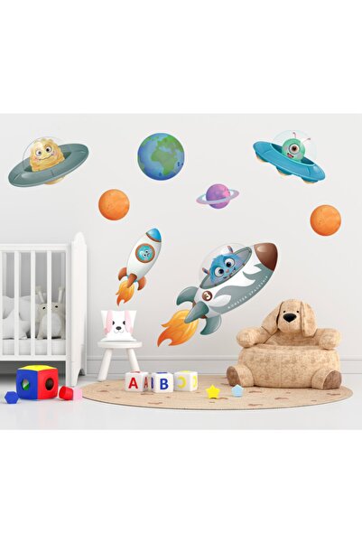 Sepet Yıldızı Monsters Cute Monsters - 95x50 Cm Wall Sticker