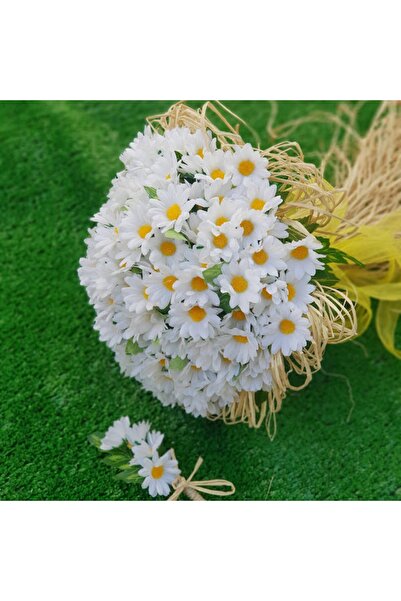 GELİN ÇİÇEĞİ EN İYİSİ Gerçeğini Aratmayacak Güzellikte Papatya Gelin Buketi