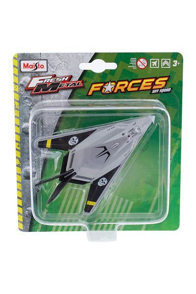 Maisto Fresh Metal طائرة مقاتلة عسكرية من القوات المعدنية من مايستو F-117 طراز Nighthawk