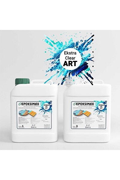 Epoksimax Sanatsal Okyanus Dalgası Efekti Epoksi Reçine 100 Art 4 Kg