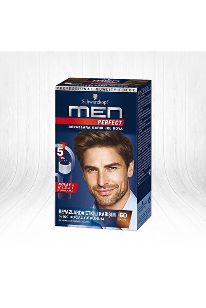 Schwarzkopf Men Perfect Saç Boyası 60 Kahve