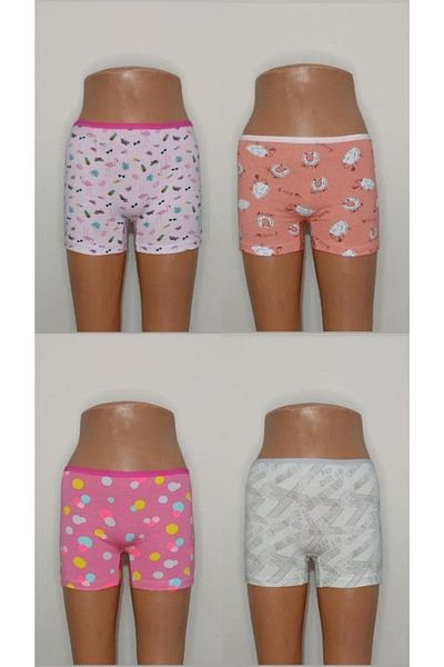 sözüer 6 Pieces of Girls' Boxers
